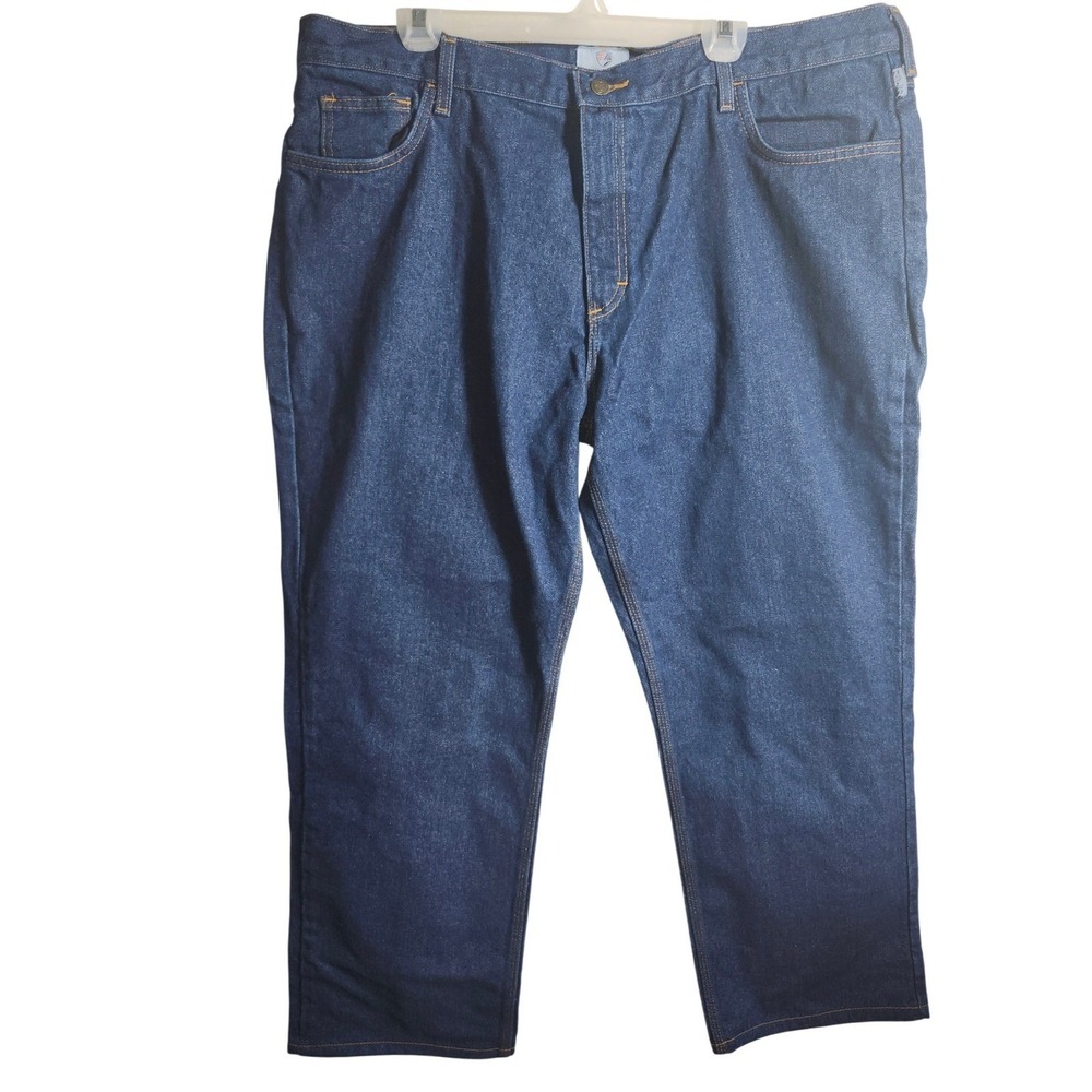 Tyndale FR Arc Rated Flame Resistant Jeans Mens 40x30 Dark Wash Workwear‎